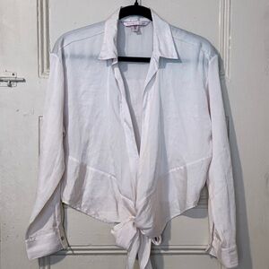 Victoria's Secret Tie-Front Blouse